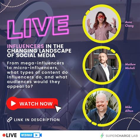 Supercharge Lab on LinkedIn: #influencers #socialmedia #webinar # ...