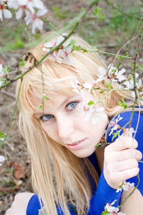 Blonde In The Park Stock Image Image Of Lifestyle Breeze 22745341