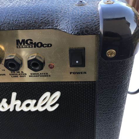 Marshall Guitar Mg10cd Amplifier Amp Series Practice Watt 40 Combo ...
