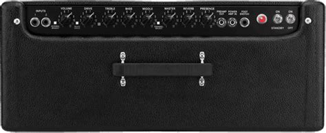 Sold Fender Hot Rod DeVille III Black Black Dot Music