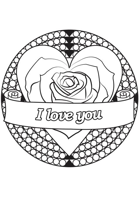 Printable Valentines Day Coloring Pages Perkins
