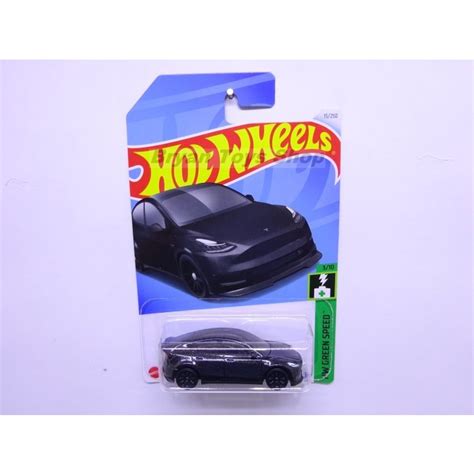 Jual Hot Wheels Tesla Model Y Hitam Polos Shopee Indonesia