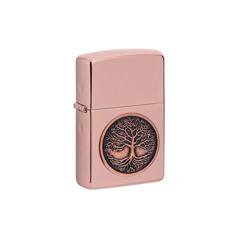 Zippo Rose Gold Tree Of Life 60005877 Zippos Zippo Geniesser