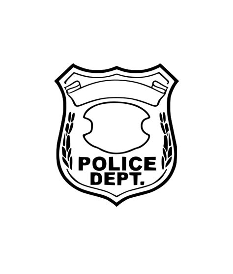 Police Badge Png Transparent Image Download Size 649x763px