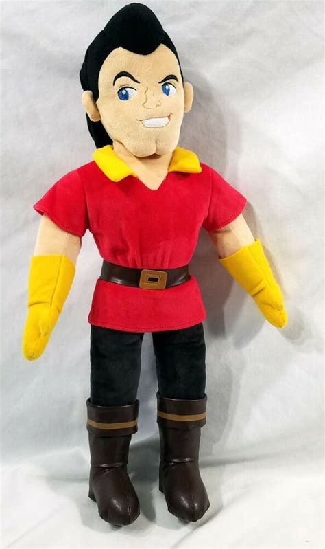 Disney Store Gaston 20 in Plush Stuffed Animal Doll Beauty and the ...