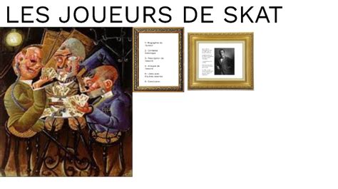 Les Joueurs De Skat By Nathan Sicre