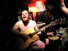 Big Roger Playing Guitar Naked Thisvid