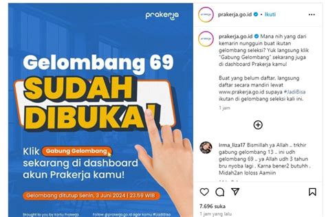 Kartu Prakerja Gelombang Resmi Dibuka Ini Syarat Dan Cara Daftarnya