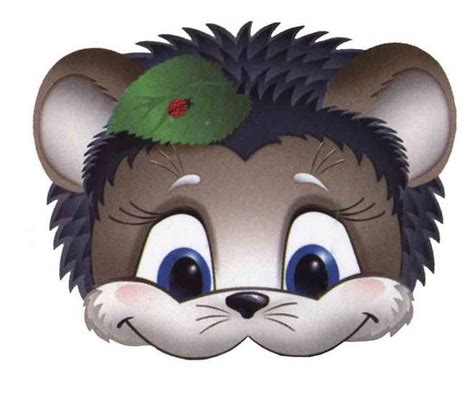 Как сделать маску ежика для маскарада своими руками? | Ежики, Маски, Маска