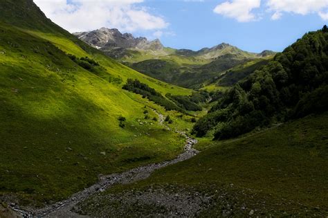 Долина реки Авадхара, альпийские... - Авадхара (Ауадхара) - Ландшафты и ...