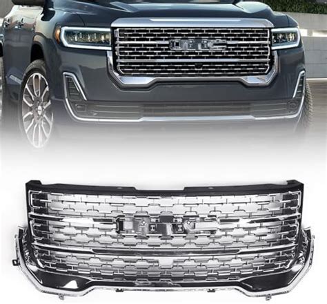 Amazon VLINCAR Grille Compatible With GMC Acadia GMC Acadia Denali