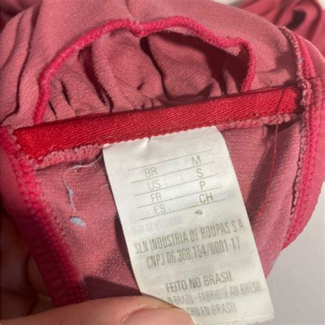 SALINAS Rust Red Bikini Top One Shoulder Bandeau Depop