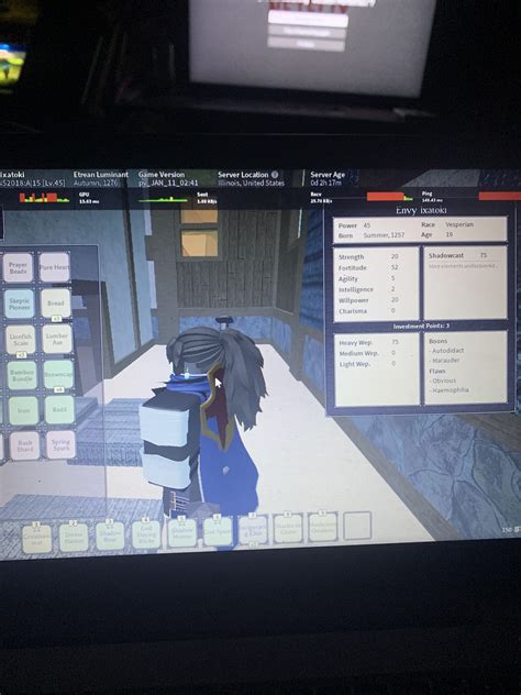 My stats look alright? My plan is the rest of my points max out heavy