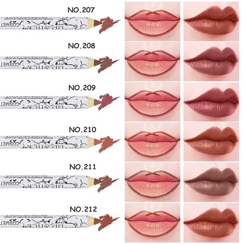 Ownest Piece Lip Liner Pen Set Matte Nude Lip Liner Pencil Kit For High Pigment And Sexy