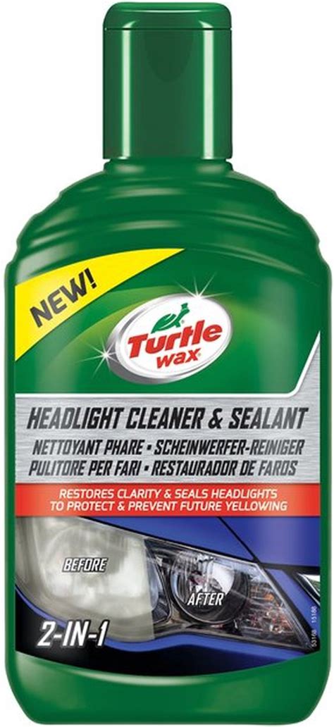 Turtle Wax Headlight Cleaner Sealant Ml Bol