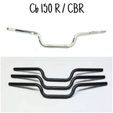 Jual Stang Setang Motor Honda CB 150 R CBR Crome Hitam Repro Stang