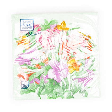 Салфетки бумажные Art Bouquet / Арт Букет Праздничный букет ...
