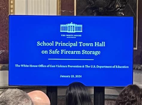 White House Us Department Of Education And Us Office Of Gun Violence