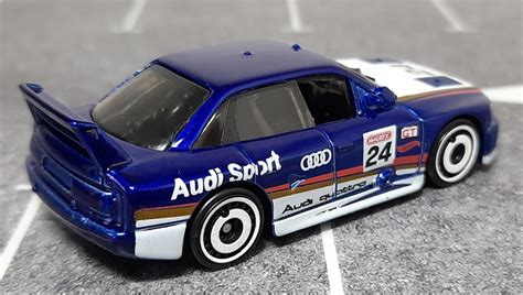 Машинка Базова Hot Wheels Audi 90 Quattro Turbo 1 64 HTC64 Blue купити в інтернет магазині