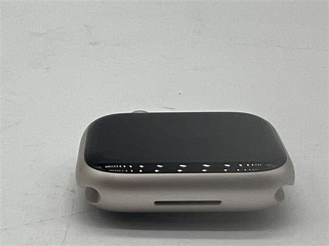 Apple Watch Series 7 A2473 MKMY3LL/A 41mm 32GB 9.6.3 GPS Only Starlight ...