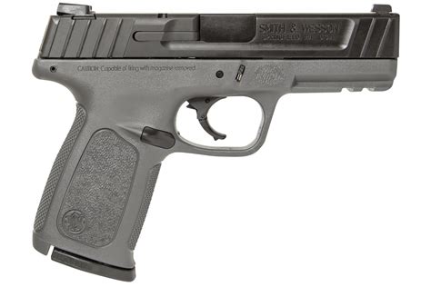 Shop Smith And Wesson Sd9 9mm Striker Fired Pistol With Gray Frame For