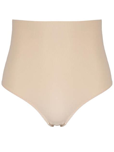 Figi modelujące bezszwowe beżowe Dalia Lingerie