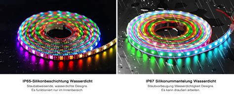 Btf Lighting M Leds Pixels M Ws B Schwarz Pcb Rgb Adressierbare