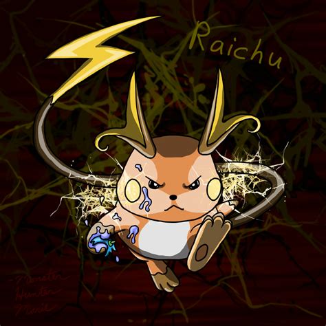 Raichu By Monsterhuntermarie On Deviantart