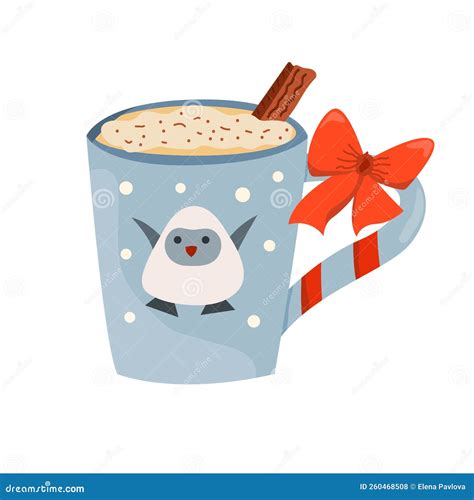 Christmas Mug Of Cocoa Drink Winter Hot Drinks Christmas Beverage Coffee Mug Hot Chocolate