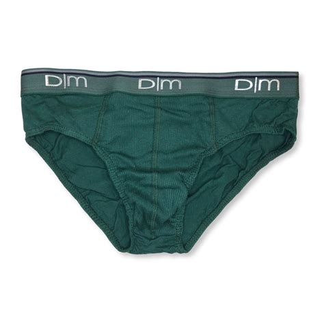 Kit c Cueca Slip Algodão Canelado e Elástico Exposto Dom Marco Galé Lingerie Calcinhas