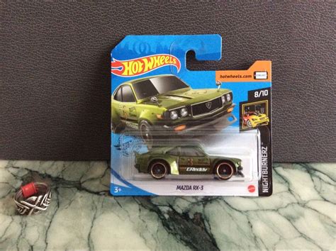 Hot Wheels Mazda RX 3 Nightburnerz Made In Malaysia Hot Wheels Mazda Gum