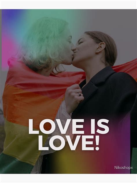 Love Is Love Gay Pride Month Lgbt Pansexual Rainbow Flag Sticker For Sale By Nikoshopx