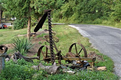 Antique Sickle Bar Mower 2 Photograph By John Trommer Pixels