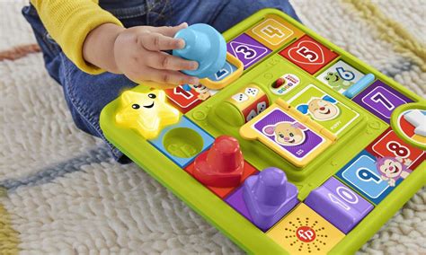 Fisher Price Ucz się i śmiej Pierwsza gra 123 Zabawki dla małych