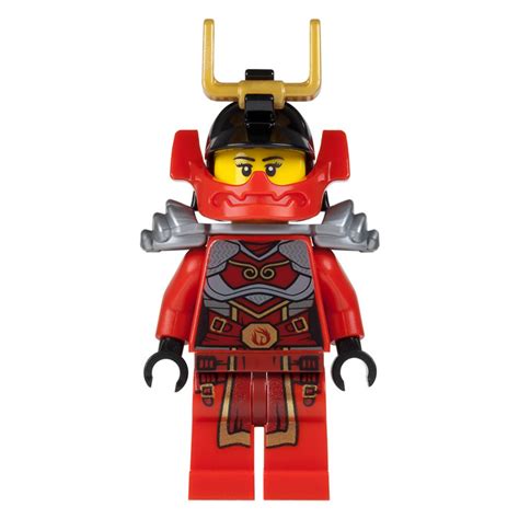 LEGO Samurai X Nya With Flat Silver Shoulder Armor Minifigure Brick