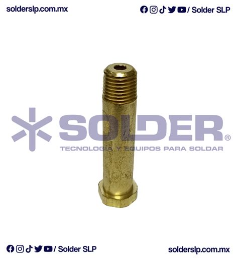 NIPLE CO2 PARA DIOXIDO DE CARBONO CGA 320 COD 21 06 Solder