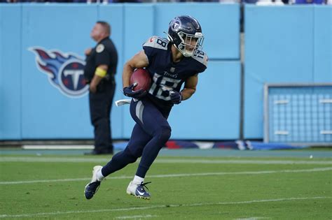 Report Titans WR Kyle Philips Suffered MCL Injury Vs