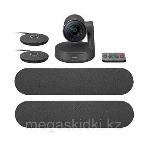 Комплект для видеоконференций Logitech Rally Plus премиум-класса ...