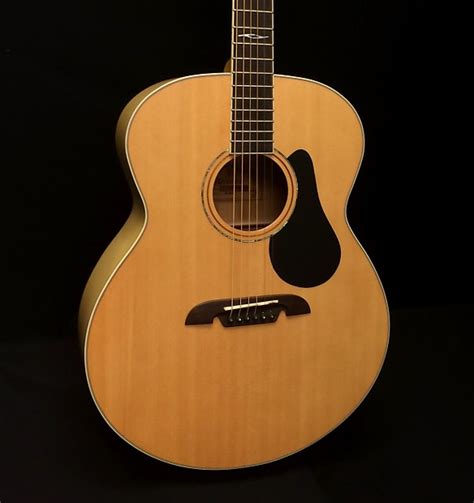 Alvarez Aj80 Artist Series Jumbo Acoustic Guitar Natural Reverb