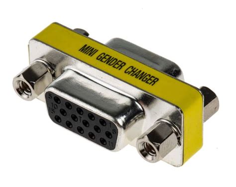 RS PRO | RS PRO D Sub Adapter Female 15 Way D-Sub to Female 15 Way D ...