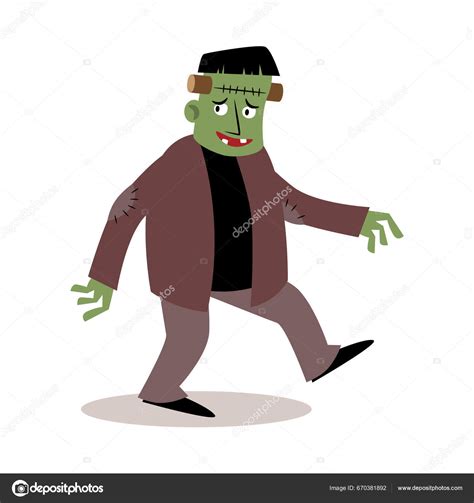 Frankenstein Halloween Cartoon Characters Vector Stock Vector By ©stockdevil 666 670381892