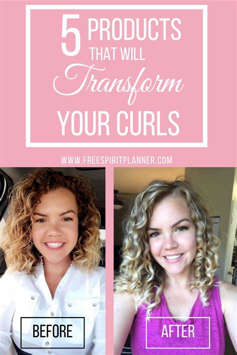 5 Products That Will Transform Your Curls | Hair routines, Curly girl ...