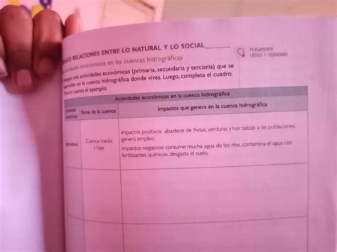 Averigua 3 Actividades Economicas Que Se Desarrollan En La Cuenca Del