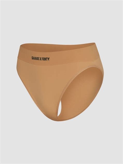 Seamless High Waist Bikini Panty In Nude Savage X Fenty