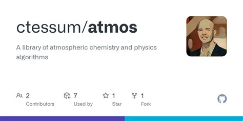 github ctessumatmos  library  atmospheric chemistry  physics