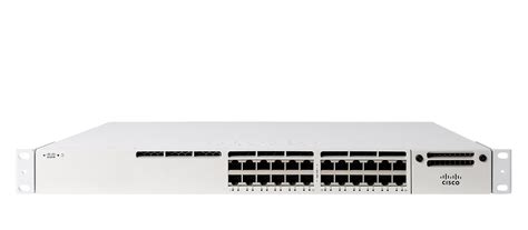 Cisco Meraki MS390 High-Performance Access Switch (24-Port PoE+ (370W) + 4x 1G SFP Uplinks) with 3-Year 24x7 Enterprise Support [STACK-KIT] (MS390-24P-4G-3YR-STACK-KIT)