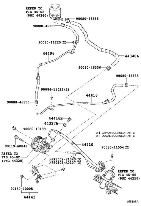 Camry Power Steering Assembly Diagram Power Steering P