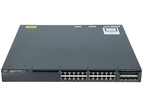SWITCH CISCO CATALYST 3650 24 PUERTOS POE + 4X1G - IDKMANAGER