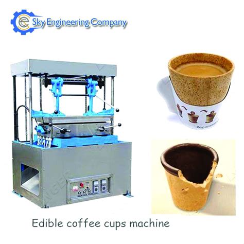 Sky Single Edible Tea Cup Making Machine At Rs 230000 Piece In