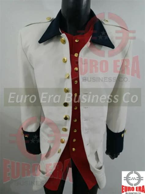 MANTEAU ET GILET napoléonien officier militaire français du 17ème